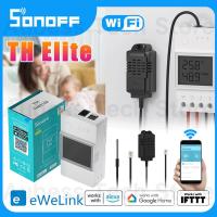 SONOFF TH Elite 16A/20A WiFi Smart Switch With Temperature Humidity Sensor Monitoring Switch Smart Home With DS18B20/MS01/THS01