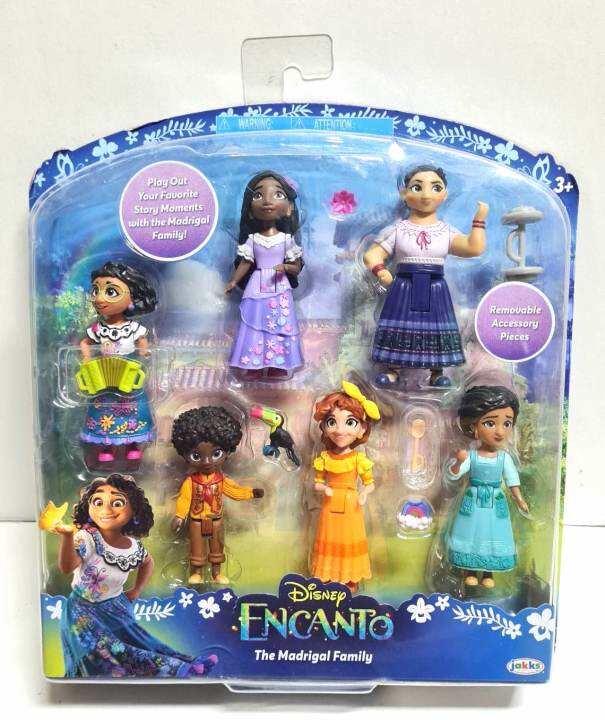 {GOT} Disney Encanto Doll Figures, The Madrigal Family 6Pack Set