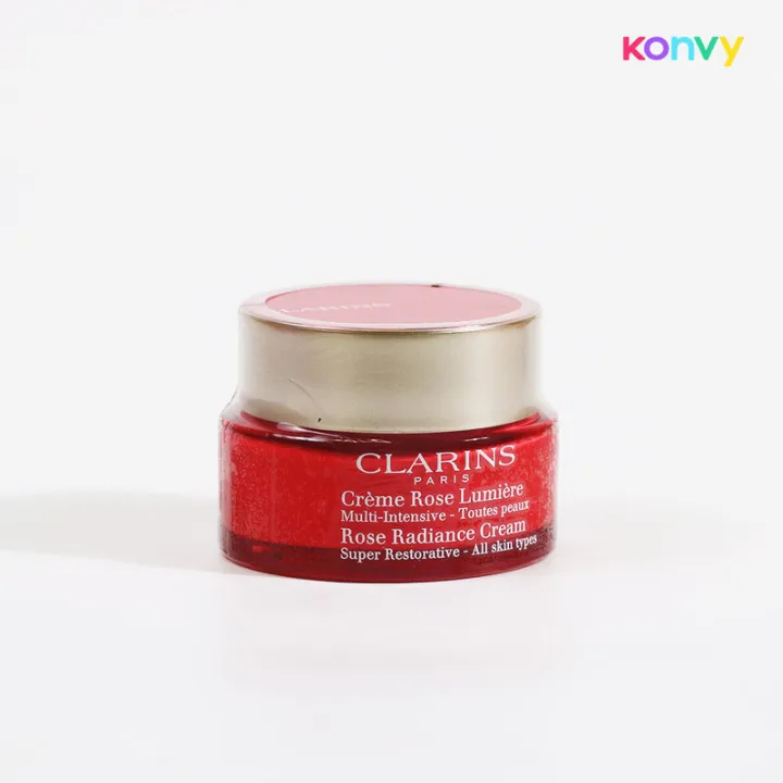 clarins-rose-radiance-cream-super-restorative-all-skin-types-50ml-คลาแรงส์-ครีมบำรุงผิวสำหรับกลางวัน-ผิวโกลว์สวย-เฟิร์มกระชับ