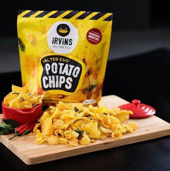 IRVINS SALTED EGG POTATO CHIPS 230 Gr | Lazada Indonesia