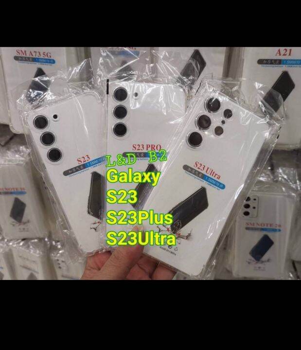 samsung-s23-s23-plus-s23-ultra-เคสใส-เคสกันกระแทก-เคสโทรศัพท์-เคสtpu-เคสใสนิ่ม-คลุมกล้อง