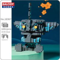 Balody 18367 Ancient Sanxingdui Civilization Monster Sit Statue DIY Mini Diamond Blocks Bricks Building Toy for Children no Box