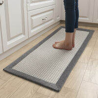 Bubble Kiss Flax Fashion Simple Nordic Style Kitchen Mat Floor Car House Hold Car Long Strip Door Mat Modern Home Decor