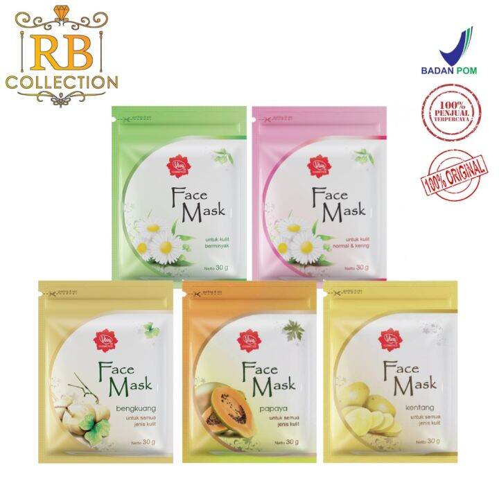 VIVA FACE MASK ALL VARIANT Lazada Indonesia