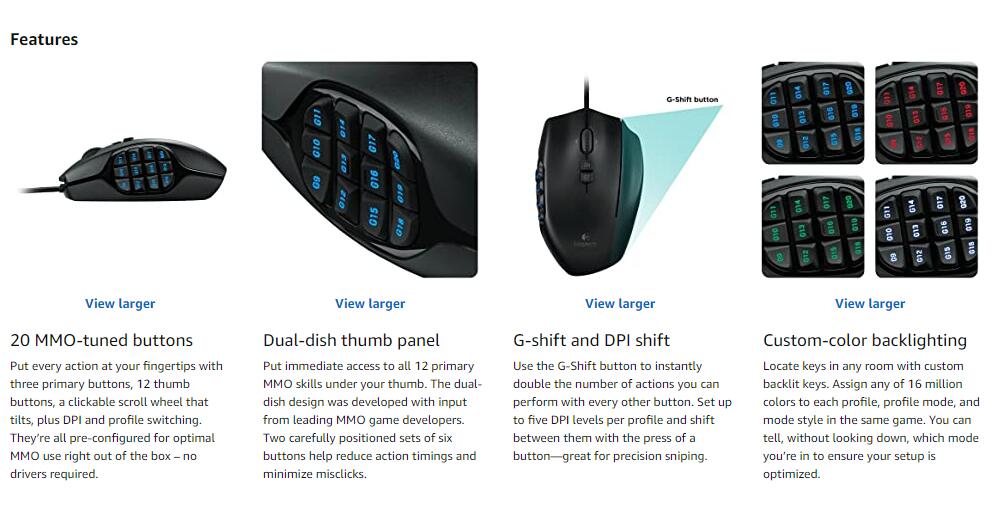 logitech g600 driver download