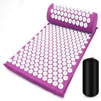 เบาะนวด Currenture Mat บรรเทาความเครียด Back Body Spike Acupressure Massager Mat