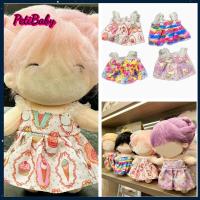 PETIBABY Kids Toys กระโปรงตุ๊กตา DIY กระโปรงสายเอี๊ยม20ซม. หลากสีน่ารักตุ๊กตาผ้า