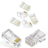 หัวRJ45/LAN CAT5E  1ถุงแพ็ค100หัว เเข็งเเรงทนทาน