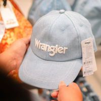 หมวก หมวกแก๊ป Cap Hat หมวกยีนส์  WRANGLER แท้ 100% งานใหม่ ป้าห้อยครบ หมวก รุ่น WR W2803202 สียีนส์