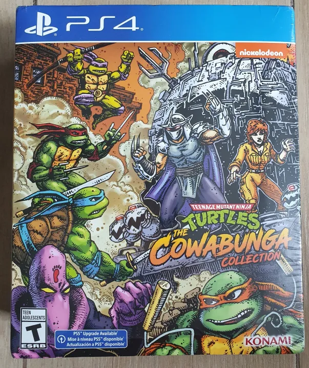 PS4 Teenage Mutant Ninja Turtles Cowabunga Collection Limited Edition