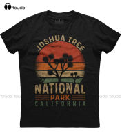 New Retro Vintage Joshua Tree National Park Mens Short Sleeve Cotton Black T-Shirt White Tshirt Streetwear Tshirt New Popular