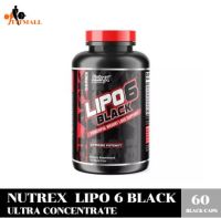 Nutrex Lipo 6 Black Ultra Concentrate แฟตเบิร์นยอดนิยม ของแท้จากอเมริกา เร่งอัตราเผาผลาญไขมัน  หุ่นลีนสุดฤทธิ์ ?แท้ 100% มีหน้าร้าน?