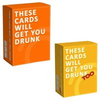 these cards will get you drunk 2-8 people english version board game lets get drunk family party company dinner kids toy game