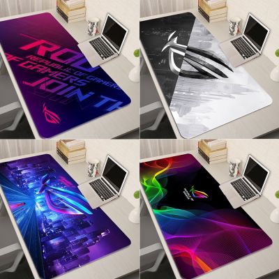 ❧ ROG ASUS 900x400 XXL Rubber Large PC Mousepad Gamer Gaming Mouse Pad Accessories Desk Keyboard Mat Computer Laptop LOL Mausepad