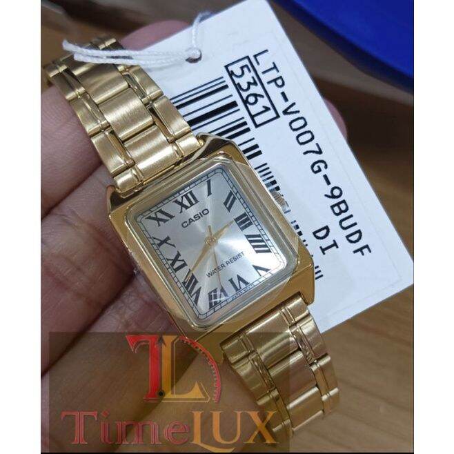 Casio LTP V007G 9B Ladies Gold Lazada PH