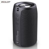 ZEALOT ลำโพง S32ลำโพงแบบมินิ Bluetooth ไร้สายแบบพกพาที่มีวิทยุ Fm คอลัมน์สนับสนุน TF, TWS, USB แฟลชไดรฟ์