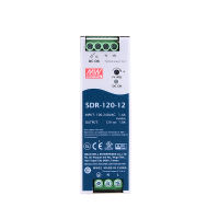 Original Mean Well SDR-120-12 Meanwell DC 12V 10A 120W Single Output Industrial DIN Rail พร้อม PFC Function Power Supply