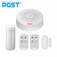 ¤ ใส่ Pw150 Pgst Tuya ไวไฟ Sistema De Alarme Em Segurança Sem Fio Assaltante Controle App Inteligente Com Sensor Movimento Pir