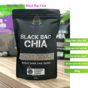 Hạt chia hữu cơ Úc - Black Bag Chia, 450g