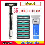 SET DAO CẠO RÂU + 12 - 36 ĐẦU DAO THAY THẾ- dao cạo râu đa năng