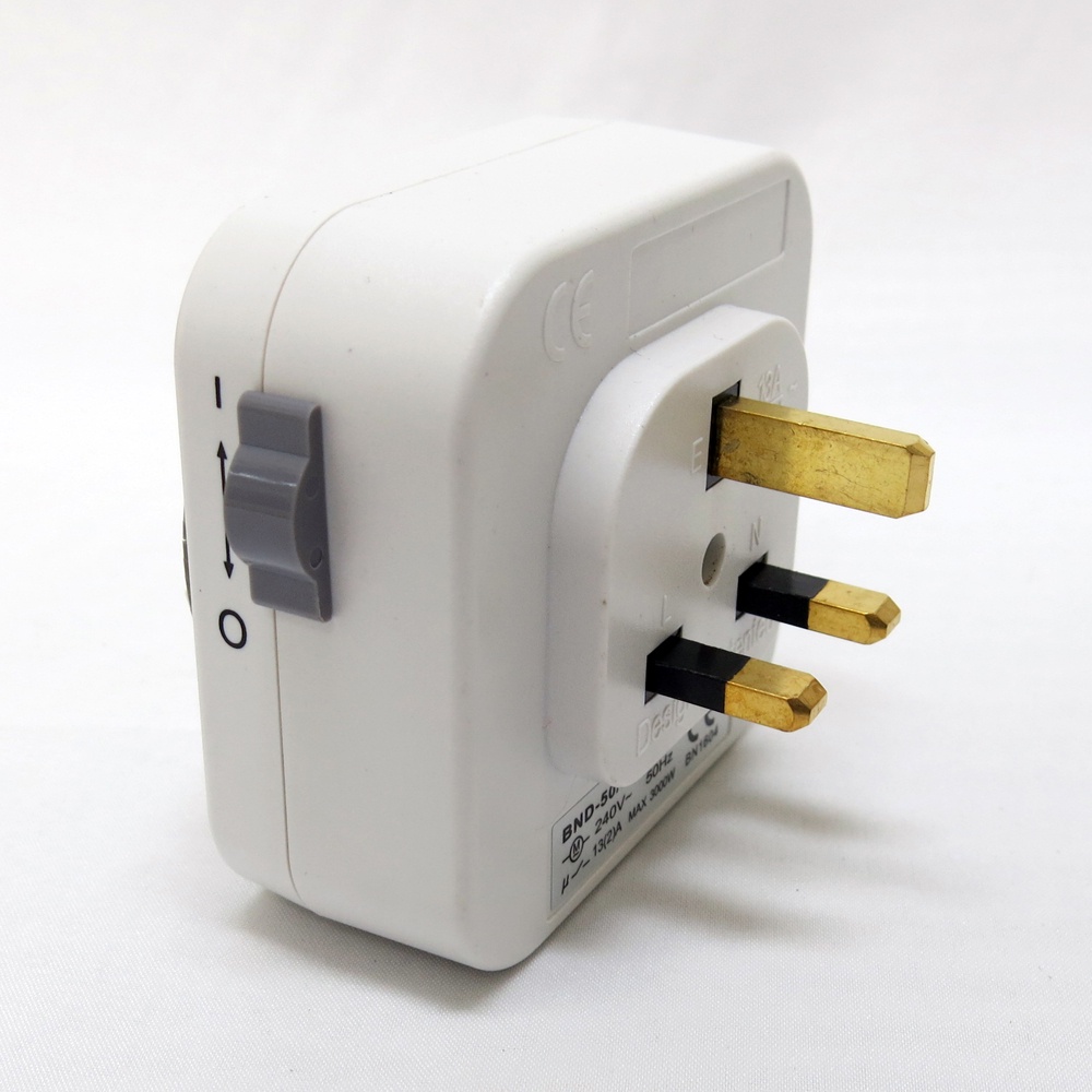 Eurosafe 24hrs 13A Plug In Timer Switch [SIRIM] (White)