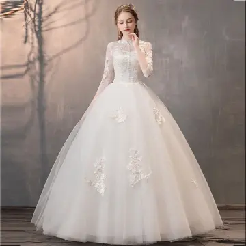 10144# Simple But Elegant Chiffon Long Sleeves Boho Wedding Dress Backless  Off-Shoulder Rustic Bridal Gown Evening Dresses