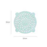 10 50 Pcs Floor Drain Filters Sink Strainer Kitchen Bathroom Catcher Cover Q6E1