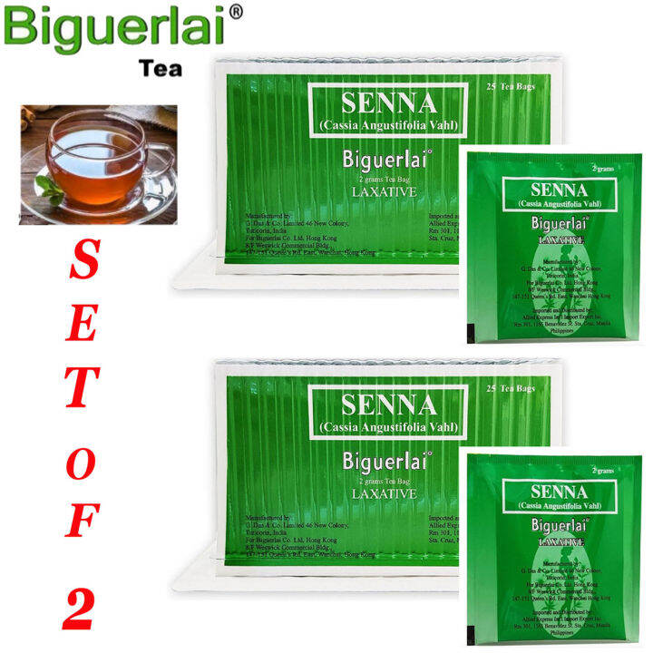 Biguerlai Tea Teas Biguerlai Laxative Slimming Tea 2g x 25 tea bags per