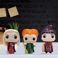 Hocus Pocus ตุ๊กตาขยับแขนขาได้ของเล่นฟิกเกอร์แม่มดภาพยนตร์ชุดตุ๊กตารูปตัวอักษรในภาพยนตร์ของขวัญวันเกิดเด็กเล็กเด็กหญิงเด็กชาย