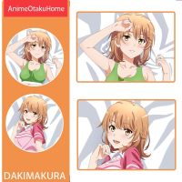 อะนิเมะวัยรุ่นของฉันโรแมนติกตลก SNAFU Isshiki Iroha โยนหมอนครอบคลุมกอดหมอน Otaku ที่นอน Dakimakura ปลอกหมอน