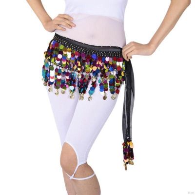 Fashion Women Multi-Color Belly Dance Hip Skirt Scarf Wrap Belt Hip Scarf