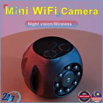 SPY CAM ACTION CAMERA CCTV KAMERA SIZE SMALL KECIK KECIL 1080MP NIGHT MODE  MOD GELAP