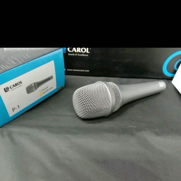 Microphone CAROL P1 Silver Grey Lazada Indonesia