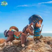 【CW】10cm The Legend Of Zelda Breath Of The Wild Anime Figure 733 733-dx Link Action Figure Statue Model Doll Collectible Ornamenttoy