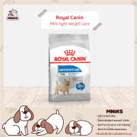 Royal Canin อาหารสุนัข Mini Light Weight Care โรยัลคานิน อาหารเม็ดสำหรับสุนัขโตพันธุ์เล็กอ้วนง่าย ควบคุมน้ำหนัก ขนาด (1kg/3kg/8kg) (MNIKS)