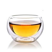 YOUTH BEAUTY 50ml Drinking Chinese Japanese Transparent Double Wall Heat Resistant Insulated Kungfu Teacup Tea Cups Mini Glass Cup Espresso Coffee Cup