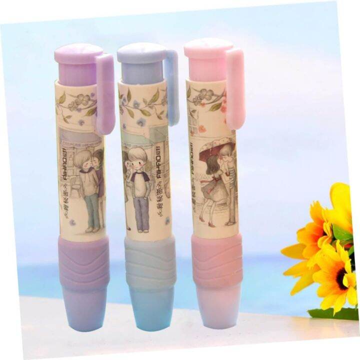 sameple-3pcs-สีชมพูอมชมพู-ยางลบซาลาร์แมน-สีฟ้าสีฟ้า-สีม่วงสีม่วง-ยางลบดินสอมาตรฐาน-ของใหม่-ยางลบลบ-ออฟฟิศสำหรับทำงาน