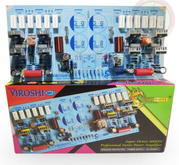 Kit Super Driver Professional Power Amplifier Yiroshi Mk3 Mk 3 | Lazada