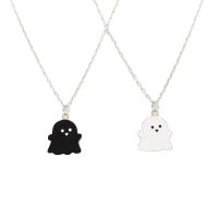 Multicolor Ghost Pendant Necklaces For Women Men Best Friend Lovely Ghost Pendant Couple Necklace Fashion Jewelry wholesale