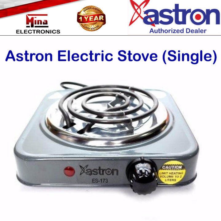 Astron ES173 Electric Stove Single 1000W Lazada PH