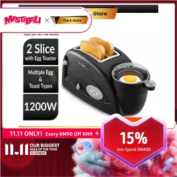 Tefal Toast N' More Toaster, Toast & Egg, TT5528