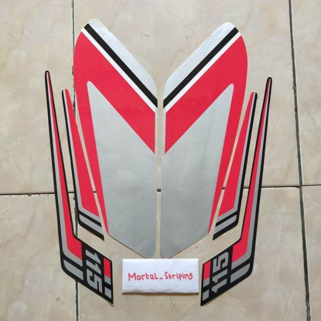 STIKER STICKER STRIPING LIS BODY RX KING SPESIAL TAHUN 88 1988 WARNA ...