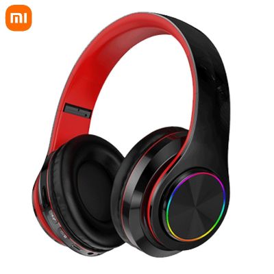 Xiaomi Bluetooth Headset Wireless Headphones Foldable HiFi Stereo Earphone With Mic Support SD Card FM For Iphone Sumsamg