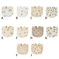 【CW】 Gauze Cotton Bibs Toddler Feeding Bib Neck Scarf for Babies Boy