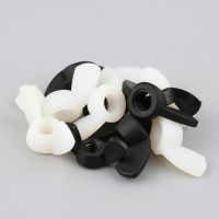 10pcs/lot Nylon wing nut M4 M5 M6 M8 Disc nuts PC transparent plastic Butterfly nuts