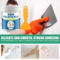 Wall Repair Paste Wall Mending Agent Wall Crack Repair Agent Walls Peeling Graffiti Leak-trapping Gap Repair Paste With Scraper Sealants