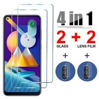 （ATG）4IN1Glass ForA52 A51 A71 A72 A12 21SforA10 A50 A70 M21 M51 M31ป้องกันหน้าจอ