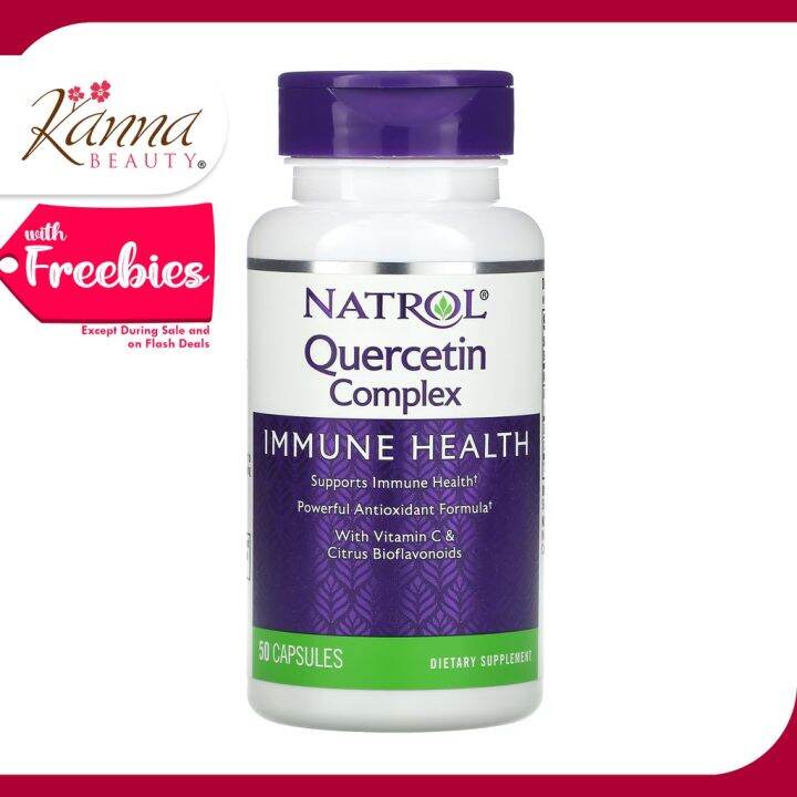 Natrol Quercetin Complex 50 Capsules Lazada PH