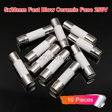 10 250V 5X20mm 5x20mm 0.2A 0.5A 1A 2A 3A 4A 5A 10A QUICK GLASS FUSES