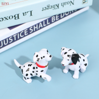 SIYI?Gift?Cheap? 6 pcs Puppy dalmatian Spot สุนัขการ์ตูนสัตว์ Figurine สวนนางฟ้าขนาดเล็ก